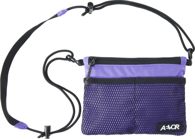 AEVOR Chest Pouch Umhängetasche - ripstop purple/300 ml