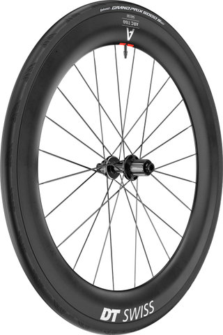 DT Swiss Paire de roues WTS DT ARC 1100 DICUT 65 Carbon Disc Center Lock 28" - black | 142 mm | Non Boost | Shimano Route | roue arrière uniquement | roue arrière uniquement | 28"