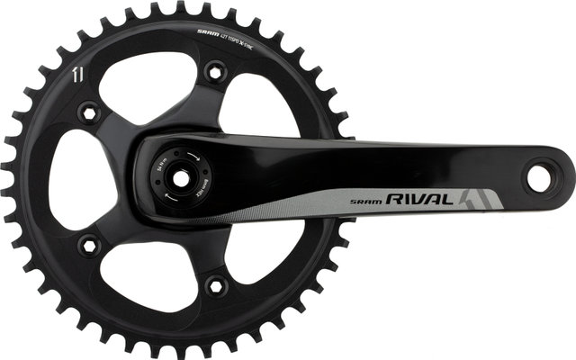 SRAM Rival 1 FM groupe 1x11 42 BB30 frein à disque hydraulique - black | SRAM XD | 172,5 mm | SRAM XD | 10-42 | BB30 | 42
