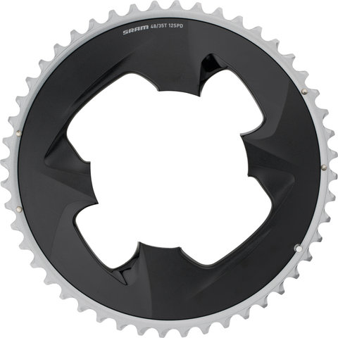 SRAM Plateau Road pour Force, 2x12 vitesses, BCD 107 mm - polar grey/48 