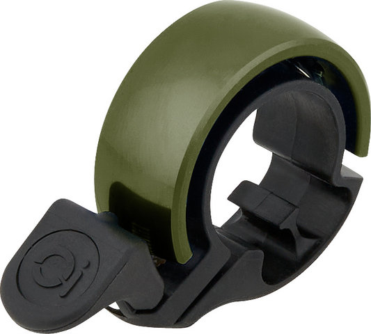 Knog Oi Fahrradklingel - black-olive/small Knog Oi Fahrradklingel - black-olive/small