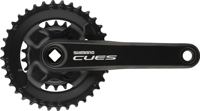 Shimano Juego de bielas cuadradas CUES FC-U4000-2 - negro/175,0 mm 22-36