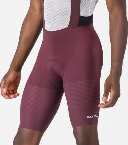 Castelli Premio Evo Bib Short Trägerhose - deep bordeaux winter sky | M