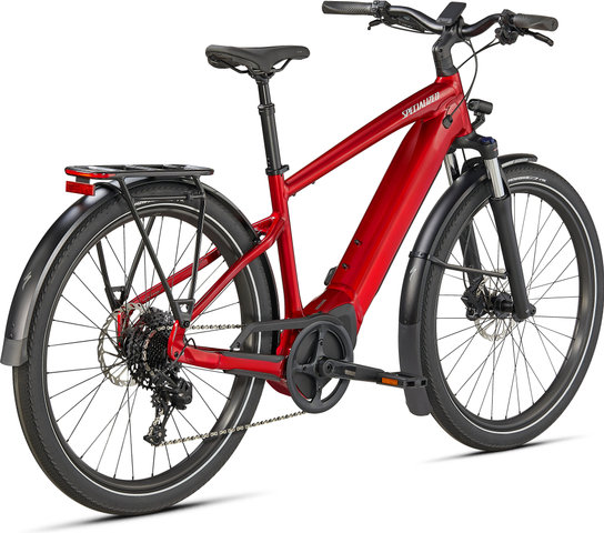 Specialized Turbo Vado 4.0 27.5" E-Touring Bike - red tint-silver reflective | 27.5" (650B) | M