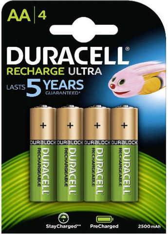 Duracell Batterie AA HR6 Recharge Ultra - 4 pièces - universal