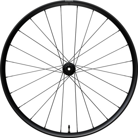 Shimano Juego de Ruedas Logo WH-RX180 Disc Center Lock 28" - negro/28"/Shimano carretera/142 mm/100 mm/Non Boost/Non Boost