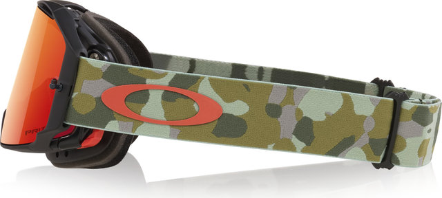 Oakley Masque Airbrake MTB - green camo | prizm trail torch