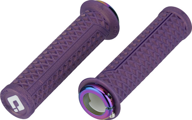 ODI Vans v2.1 Lock-On Lenkergriffe - iridescent purple/135 mm