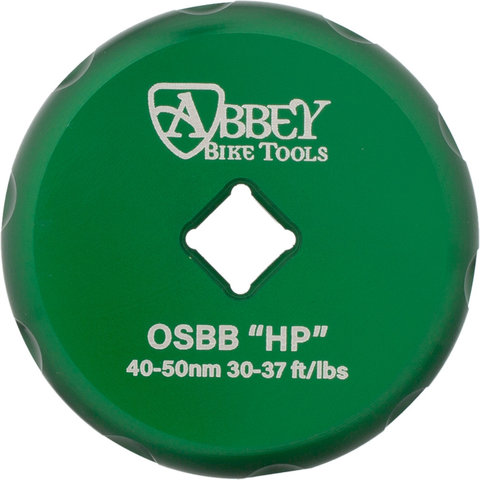 Abbey Bike Tools Herramienta Bottom Bracket Socket Single Sided para Hope - green