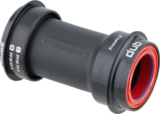 SRAM DUB PF 30 Ceramic Road Wide Innenlager - black/Press Fit PF30
