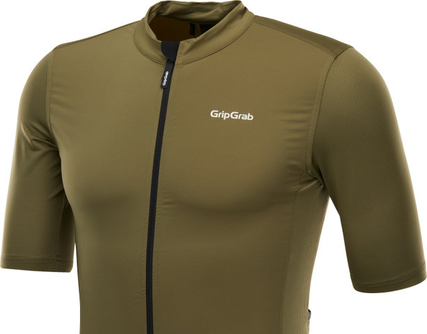 GripGrab Maillot Ride S/S - olive green/M