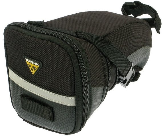 Topeak Bolsa de sillín Aero Wedge Pack Strap - negro/M