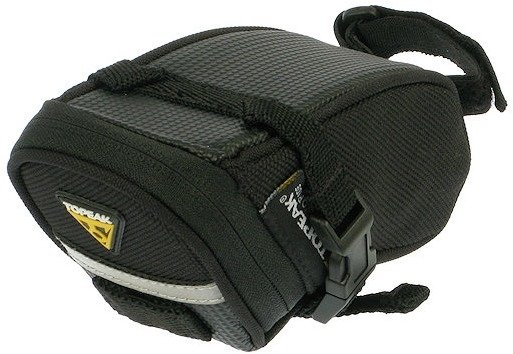 Topeak Aero Wedge Pack Strap Saddle Bag - black/XS