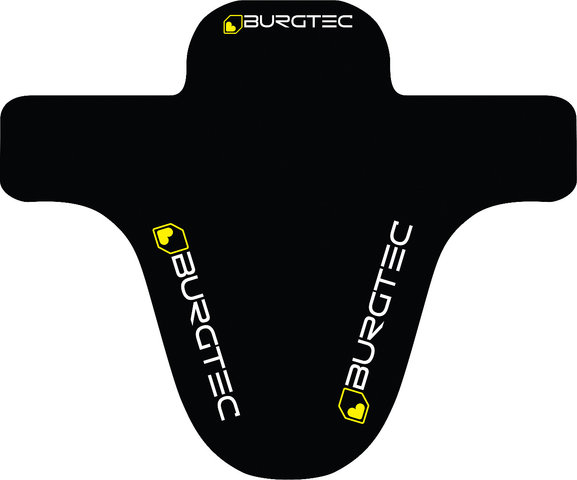 Burgtec Guardabarros de Moto - plain black