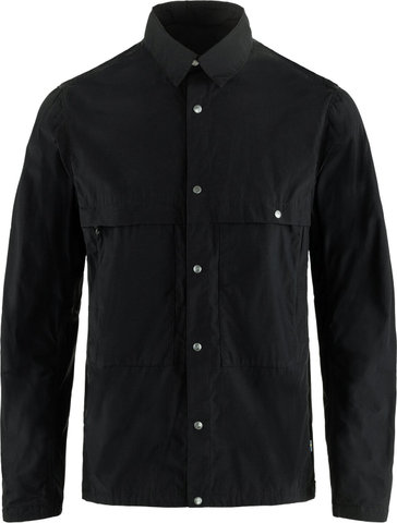 Fjällräven Chaqueta Cortaviento Hoja Rider - black | L