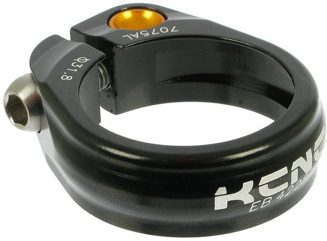 Abrazadera de sillín Road Pro SC9 - negro/31,8 mm