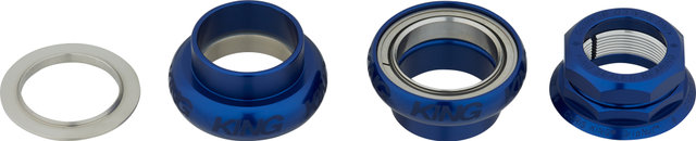 Chris King GripNut Sotto Voce EC30/25,4 - EC30/26 Gewindesteuersatz - navy/1"/EC30/25,4 - EC30/26