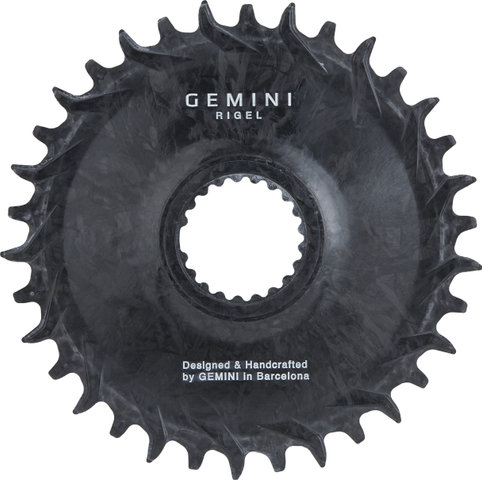 GEMINI RIGEL Carbon Kettenblatt für Shimano - carbon/34 Z