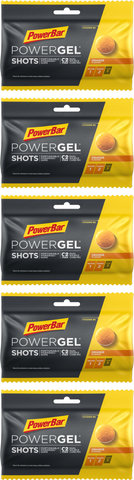 Powerbar PowerGel Shots Gummies - 5 Bags - orange