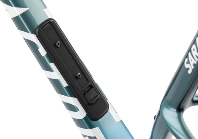 Factor SARANA Cyan Blue T47a Shimano Gravel Carbon 28" Rahmenkit - cyan blue | 28" | L | 51 mm