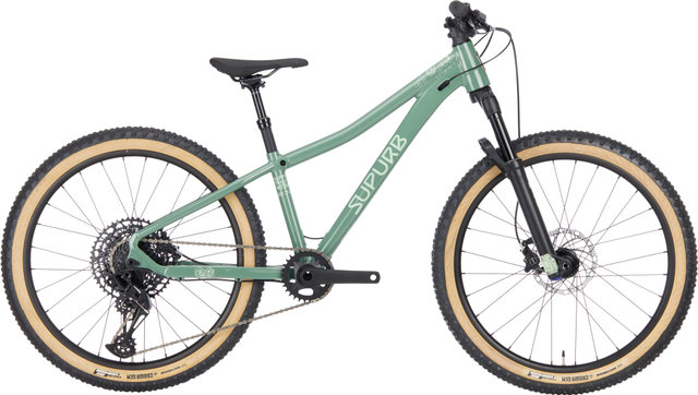 SUPURB BO24+ 24" Kinderfahrrad - gecko green/24"