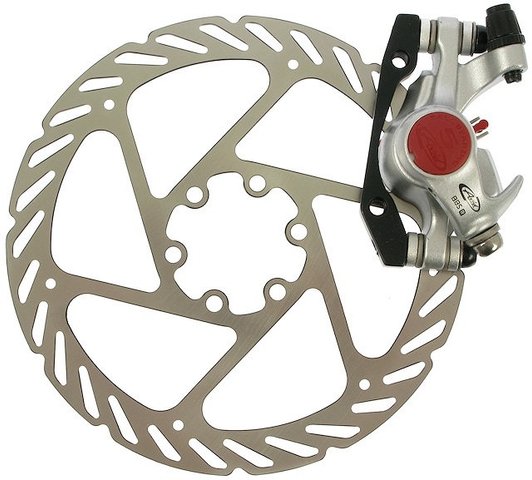 Avid BB5 Road Disc Brake with Brake Rotor - silver/front/rear 160 mm rotor