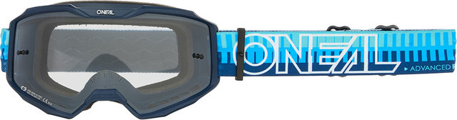 O'NEAL B-10 Striped Goggle - blue-blue | clear