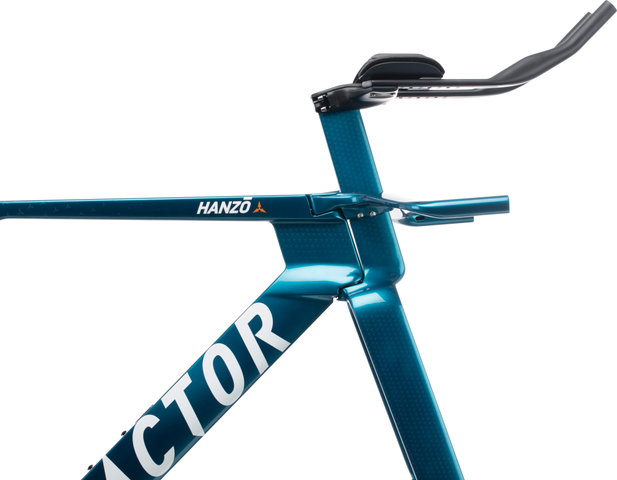 Factor Hanzo Time Trial Frameset - pearl green/L/12 mm Thru Axle