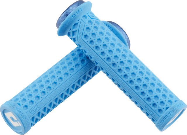 ODI Vans v2.1 Lock-On Lenkergriffe - light blue/135 mm