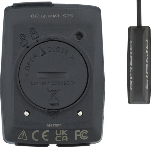 Sigma BC 14.0 Tacho - schwarz