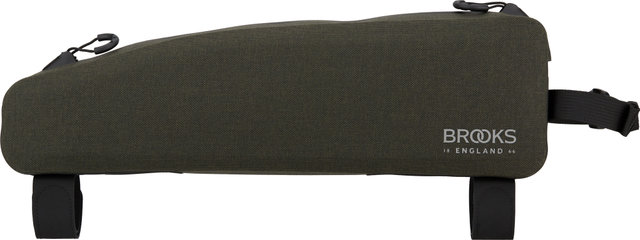 Brooks Sacoche pour Tube Supérieur Scape Top Tube Bag Long - mud green/1500 
