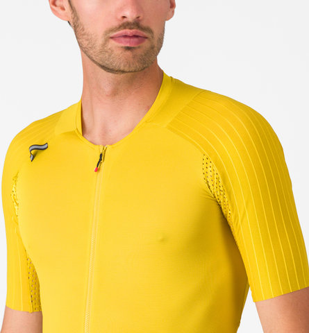 Castelli Traje de contrarreloj Unlimited Speed - mango mojito black ivory | M