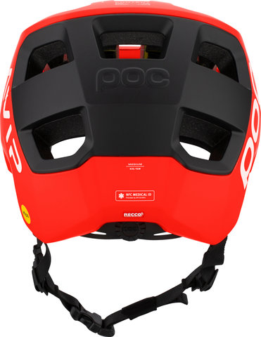 POC Casque Kortal Race MIPS - fluorescent orange AVIP-uranium black mat/55 - 58 cm
