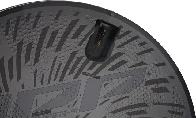 Zipp Super-9 Carbon Tubeless Disc Center Lock Scheibenlaufrad - black/142 mm/28"/SRAM XDR/SRAM XDR/142 mm