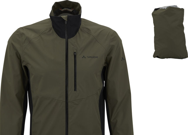 VAUDE Chaqueta Mens Kuro Rain - caqui/M