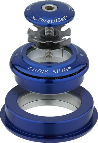 Chris King Juego de dirección InSet i2 ZS44/28,6 - ZS56/40 GripLock - navy/1 1/8" - 1,5" tapered/ZS44/28,6 - ZS56/40