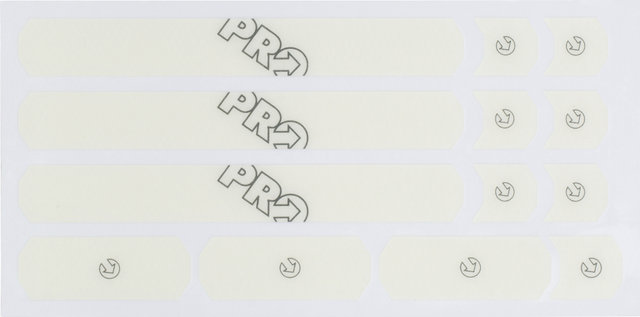 PRO Frame Protection Sticker Set for (E-)Mountain Bikes - transparent