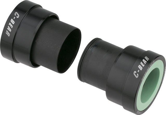 C-BEAR Eje de pedalier PF30 SRAM DUB MTB / Cyclocross 46 x 68/73 mm - negro/Press Fit PF30