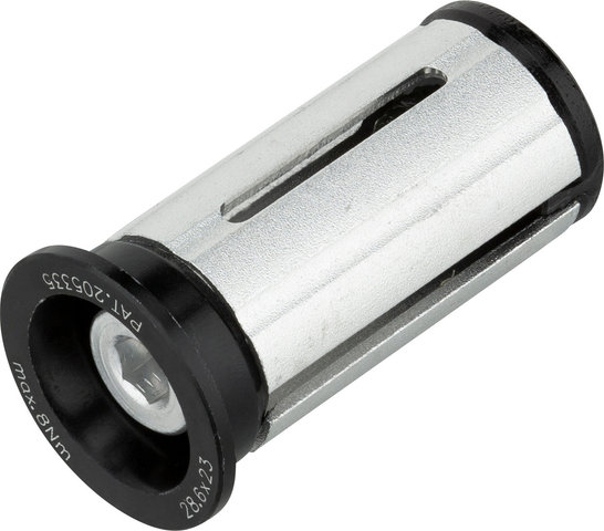 OPEN Fourche rigide U-turn - black mat/27,5" (650B)/1 1/8" - 1,5" tapered/Axe Traversant 12 mm/100 mm/50 