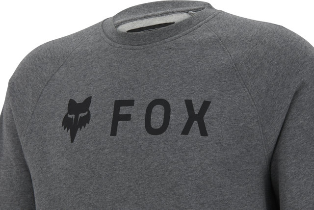 Fox Head Pull-over en molleton Absolute Crew modèle 2024 - heather-graphite/M