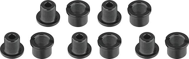 absoluteBLACK Chainring Bolt Set 5-arm - black/long