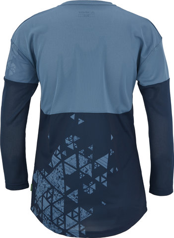 VAUDE Women's Moab LS T-Shirt V - blue gray/36