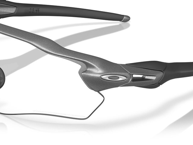 Oakley Lunettes Radar EV S Path - steel/clear to black iridium photochromic