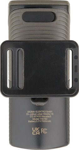 Sigma Helmet lamp - black