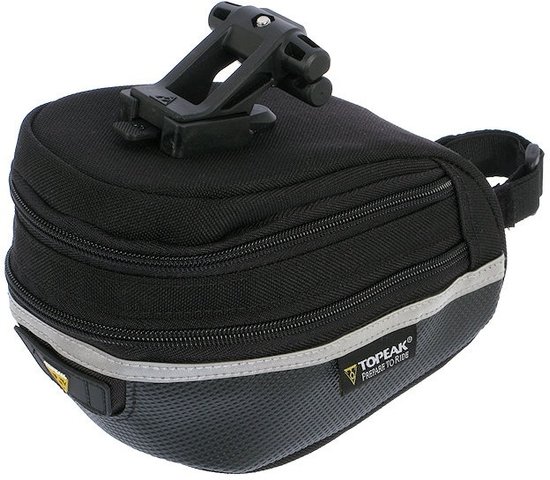 Topeak Wedge Pack 2 Saddle Bag - black/L