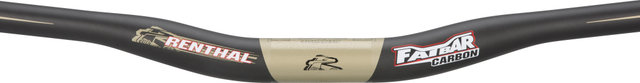 Renthal Fatbar Carbon 31.8 20 mm Riser Handlebars - carbon-gold/800 mm