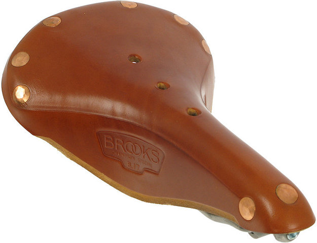 Brooks B17 Titanium Saddle - honey brown/universal
