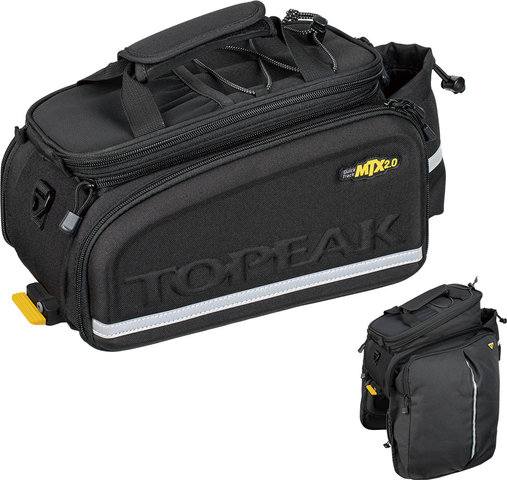 Topeak MTX TrunkBag DXP (MTX 2.0) with TrunkLock Pannier Bag - black | 19400 ml