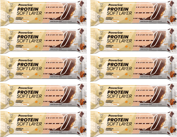 Powerbar Barre protéinée à couches molles - 10 pièces - vanilla toffee