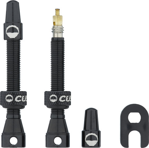 CushCore Tubeless Ventil 44 mm 2er-Set - black/SV